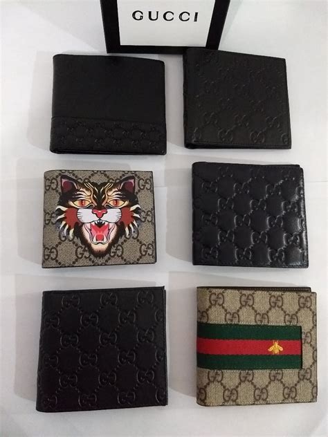 gucci carteras para hombre|billetera gucci hombre original.